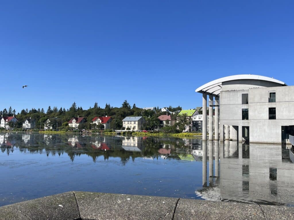 Reykjavik pond