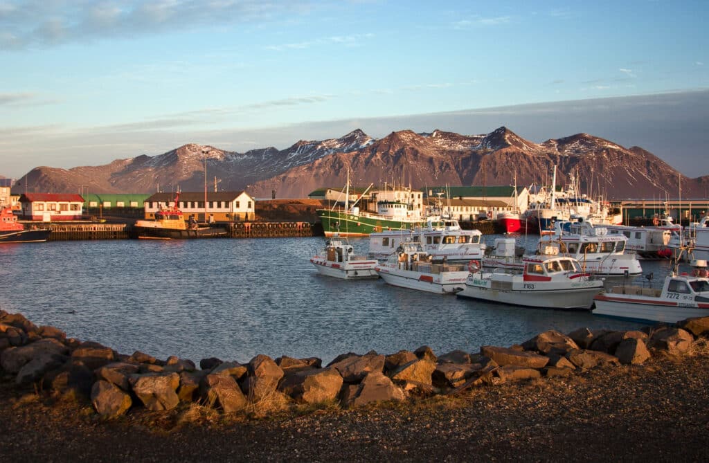 Hofn, Iceland.