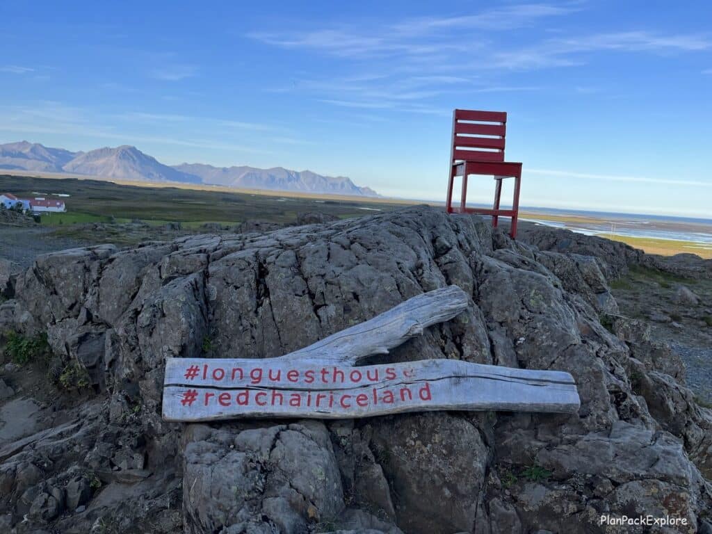 Big Red Chair, Iceland.