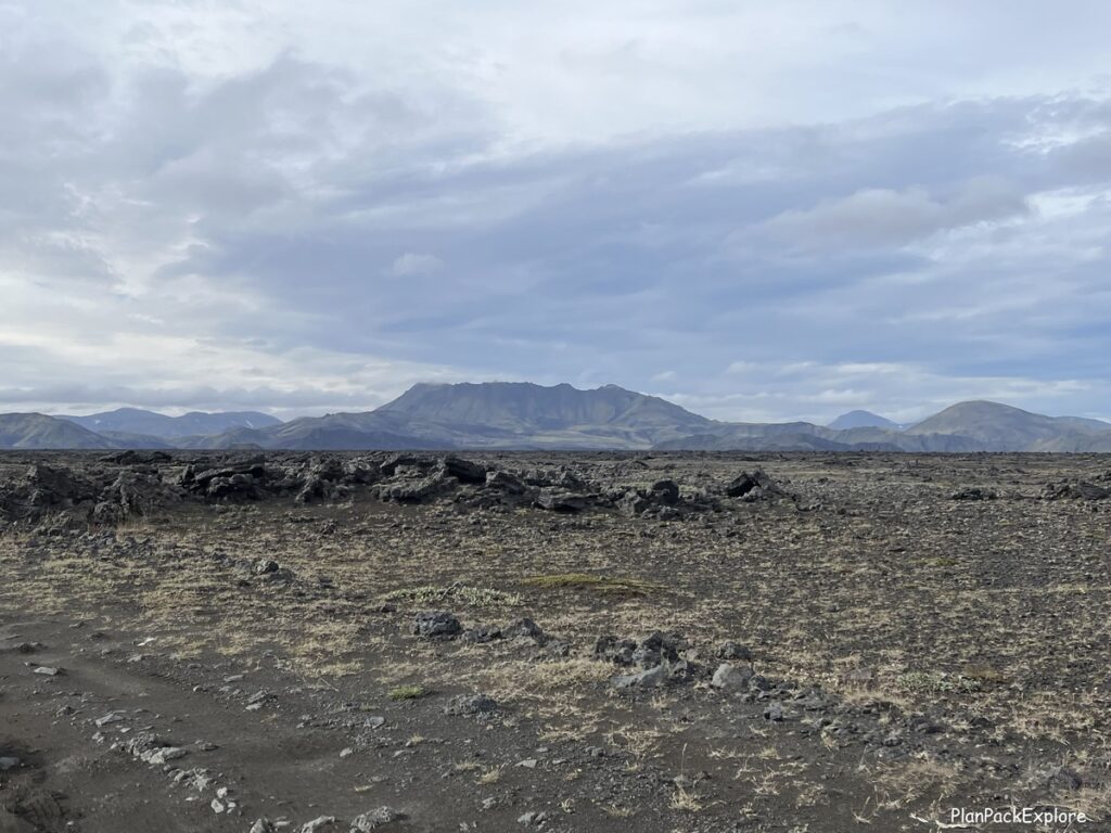 Views from route F208 to Landmannalaugar, Iceland.