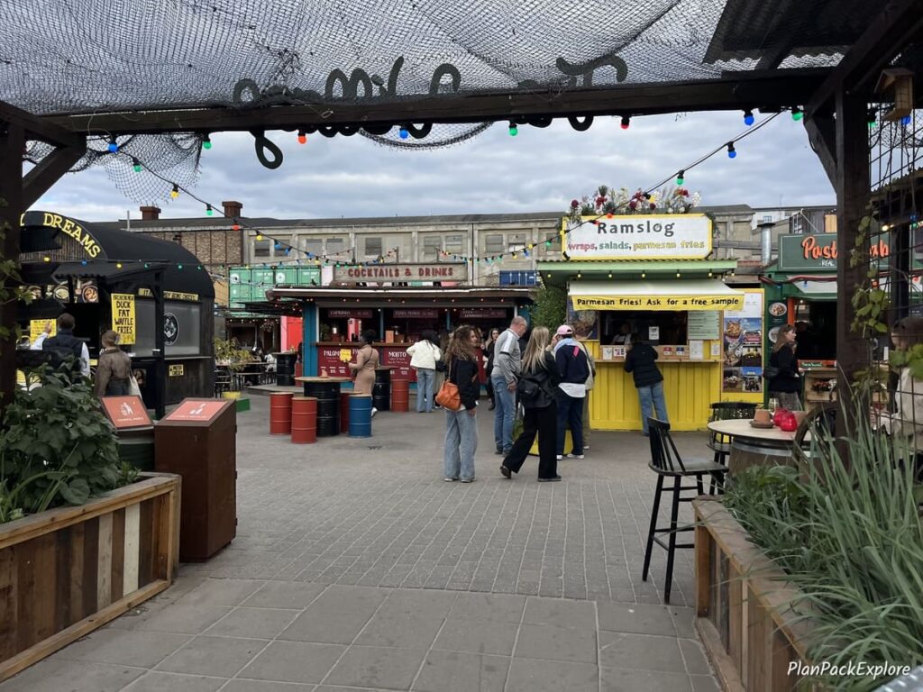 Food trucks in Reffen Copenhagen