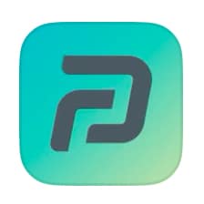 A green square logo with the lowercase letter "p" for the Parka app in Iceland.